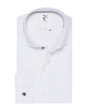 Heavy twill cotton shirt 004 - White