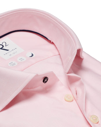 Heavy twill cotton shirt 088 - Light pink