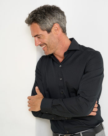 Festive shirt 020 - Black