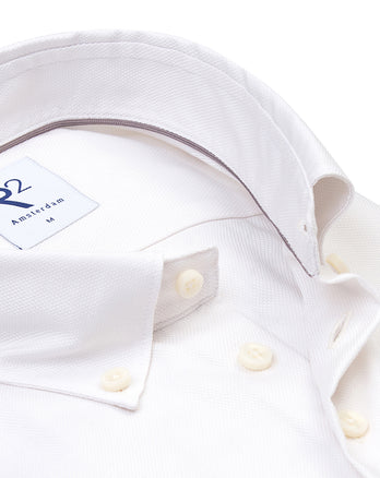 Oxford-Baumwollhemd 004 - White