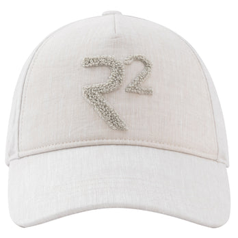 R2 Leinen-Baumwoll Cap 045 - Beige