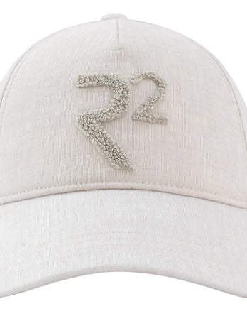 Casquette en lin et coton 045 - Beige