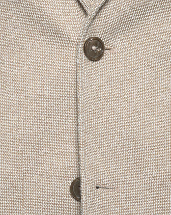 Gebreid stretch colbert 045 - Beige