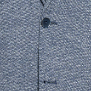 Knit-stretch jacket 010 - Navy