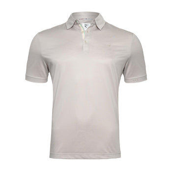 Baumwoll-Leinen-Mischung Polo 045 - Beige