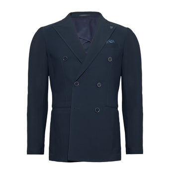 Travel jacket double breasted 010 - Navy