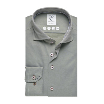 Travel shirt dobby 071 - Light green