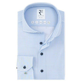 Travel shirt sorona 018 - Light blue