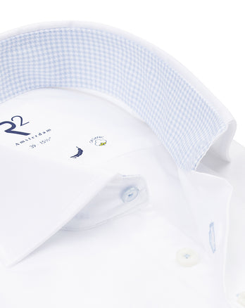 2 PLY organic cotton shirt 004 - White