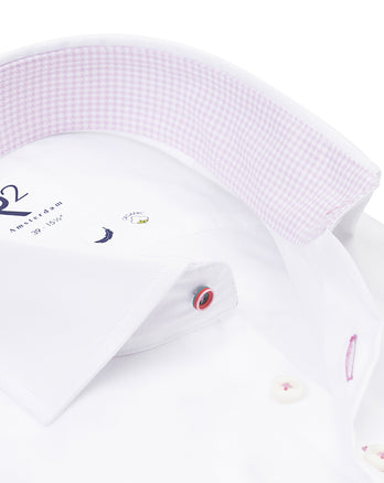 2 PLY Bio-Baumwollhemd 004 - White