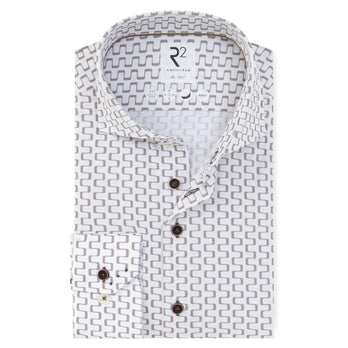 Extra long sleeves. Travel shirt sorona 045 - Beige