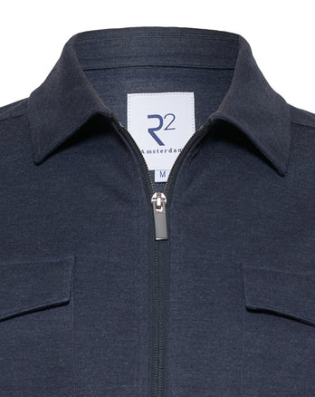 Single Jersey Overshirt 010 - Navy