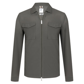 Travel overshirt 070 - Dark green