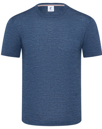 Merinowol T-shirt 014 - Blue