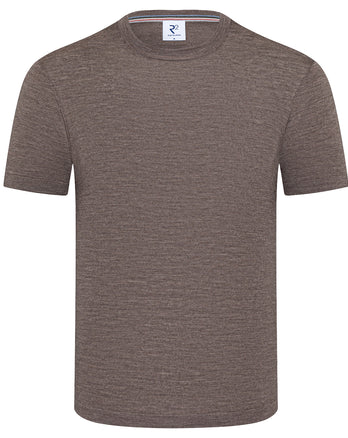 Merinowol T-shirt 042 - Taupe