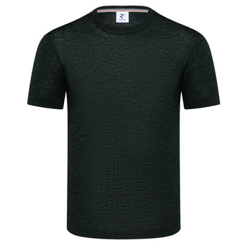 Merino wool T-shirt 070 - Dark green