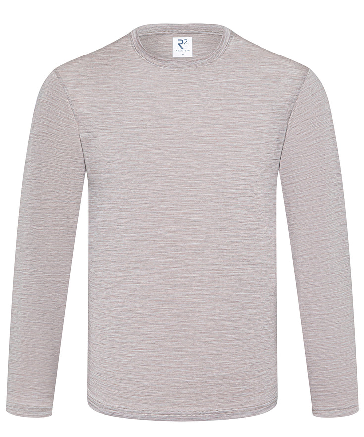 Wool stretch T-shirt 045 - Beige