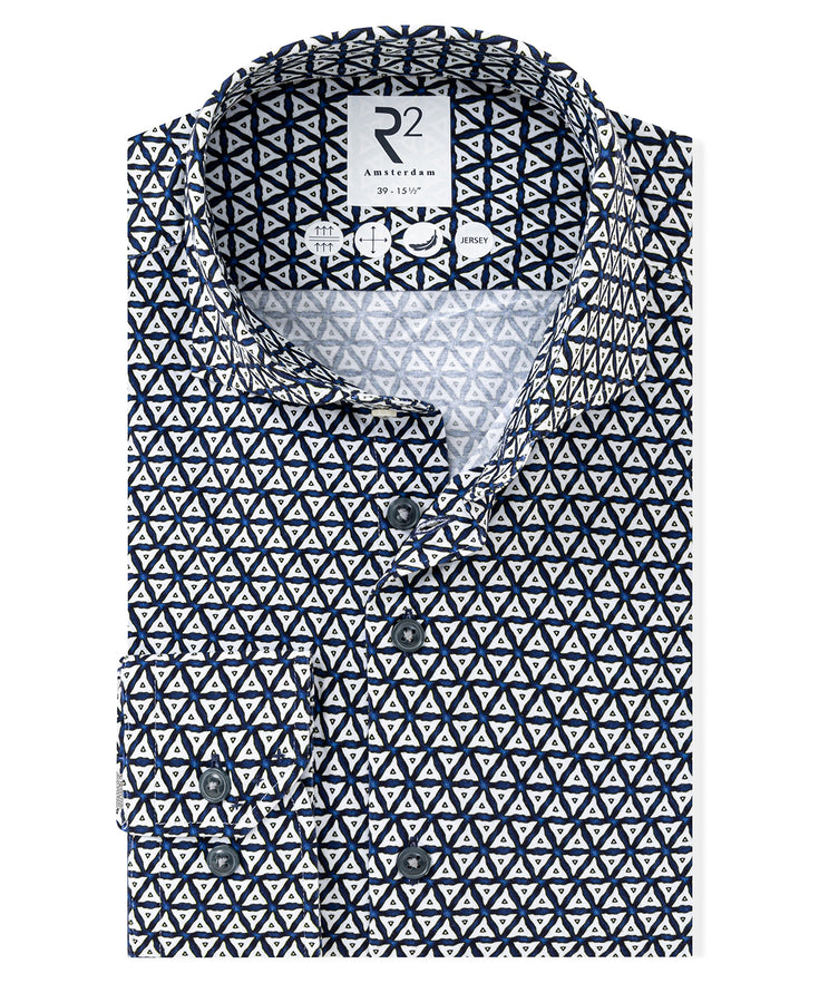 Single jersey shirt 014 - Blue