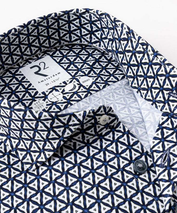 Single jersey shirt 014 - Blue