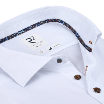 Chemise de voyage dobby 004 - White