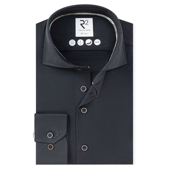Chemise de voyage dobby 025 - Antracite