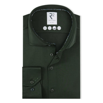 Chemise de voyage dobby 070 - Dark green