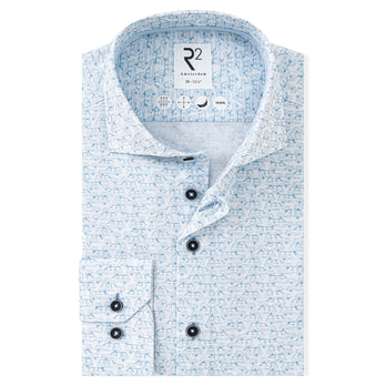 Chemise de voyage imprimée « 4x4 » 018 - Light blue