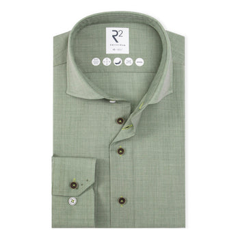 Wool shirt 074 - Green