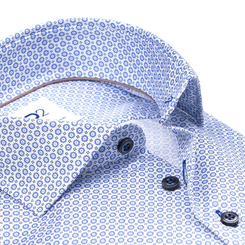 Cotton shirt 012 - Cobalt
