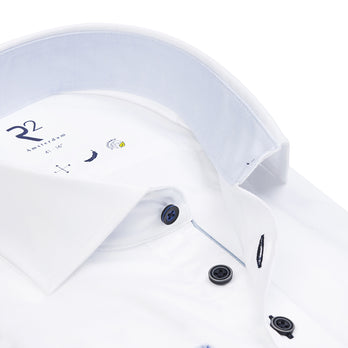 Organic 2-ply cotton shirt 004 - White