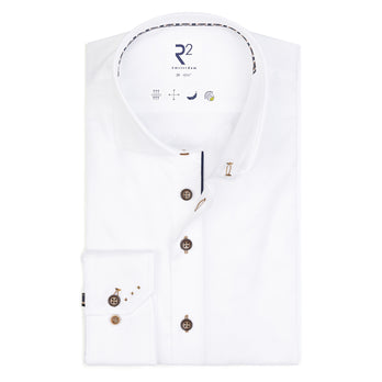 Organic 2-ply cotton shirt 004 - White