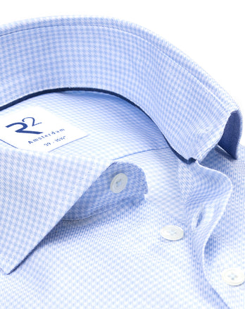 Baumwollhemd 018 - Light blue