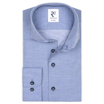 Baumwollhemd 019 - Vintage blue