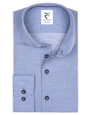 Baumwollhemd 019 - Vintage blue