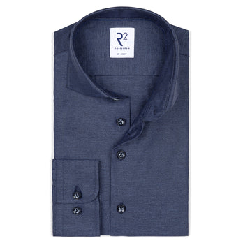 Baumwollhemd 010 - Navy