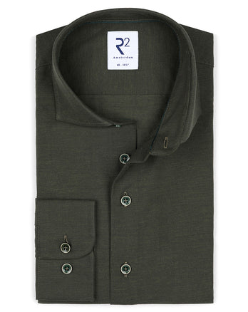 Baumwollhemd 070 - Dark green