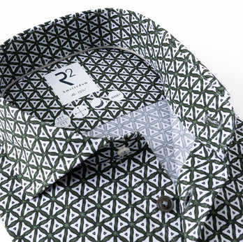 Extra long sleeves. Single jersey shirt 074 - Green