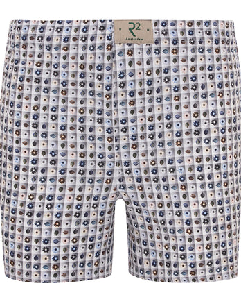 Boxershort met koffiecups print Multicolour