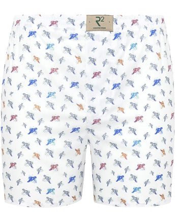 Boxershort met schildpadprint Multicolour