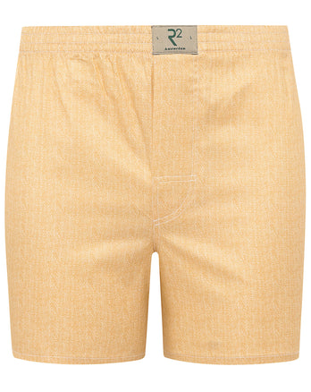 Boxershort met visgraatmotief Multicolour