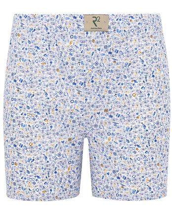 Boxershort met vakantieprint Multicolour