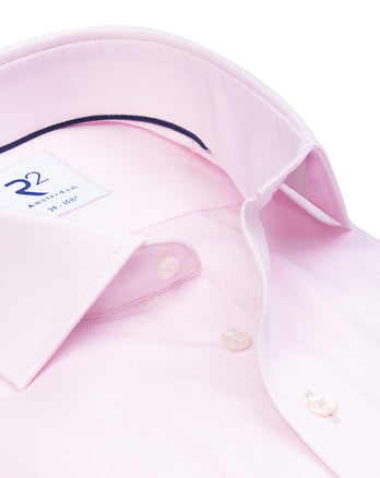 Non-iron cotton shirt dobby 088 - Light pink