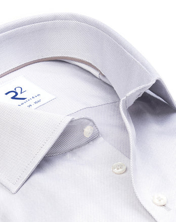 Non-iron cotton shirt dobby 028 - Grey