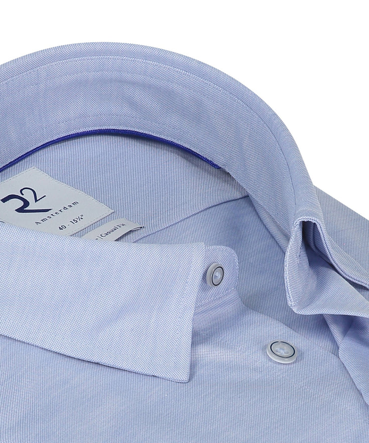 Travel shirt Light Blue