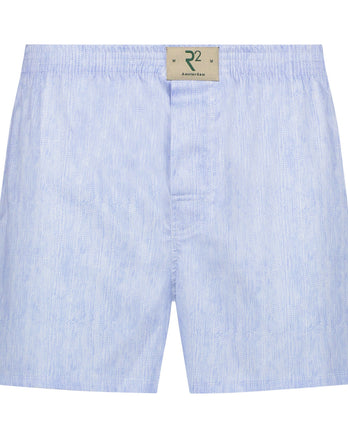 Lichtblauwe katoenen boxershort Multicolour