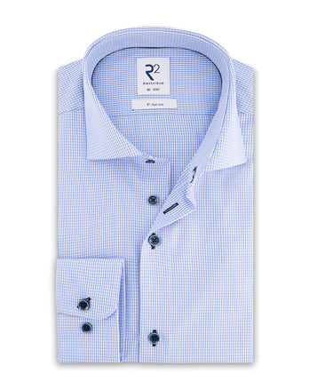 Light blue non-iron cotton shirt Light Blue