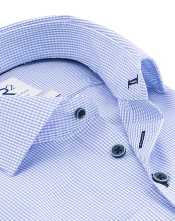 Light blue non-iron cotton shirt Light Blue