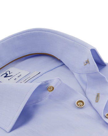 Light blue non-iron cotton shirt Light Blue